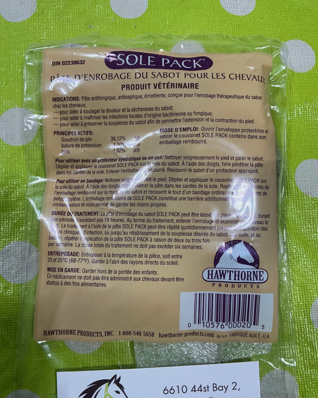 Sole Pack Hoof Packing