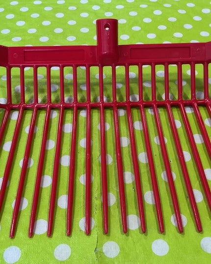 Plastic Shaving Fork Head: RED