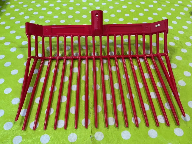 Plastic Shaving Fork Head: RED