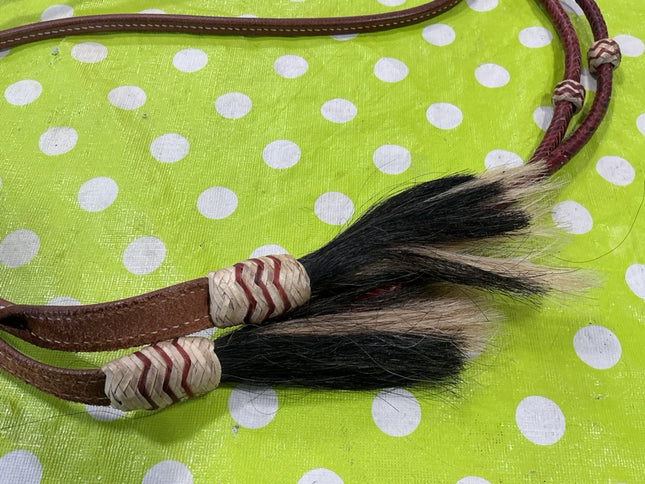 Western Reins Loop Leather