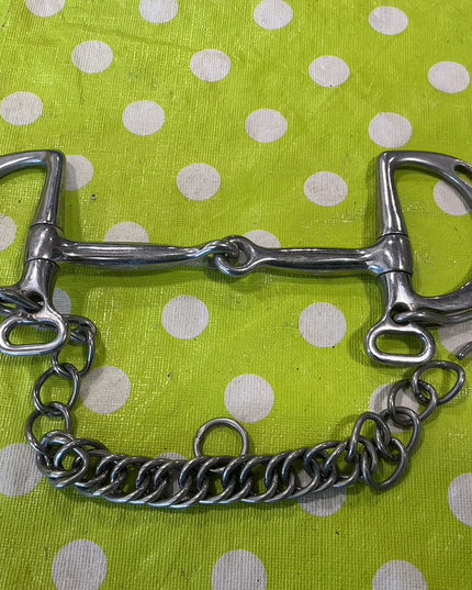 Bit Kimberwick with Chain 5.25"