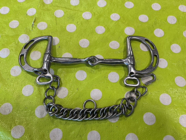 Bit Kimberwick with Chain 5.25"