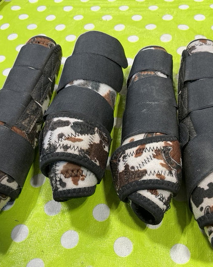 Medicine Boots Cow Print Medium (4) 