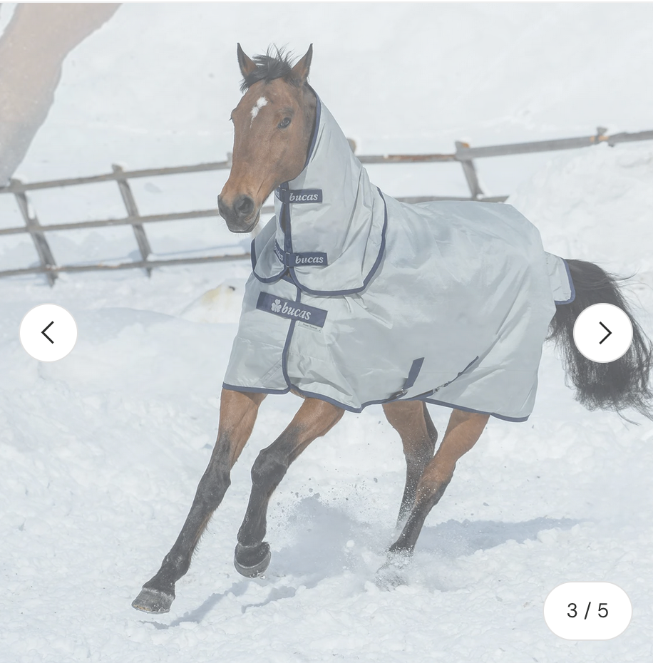 Blanket Winter Bucas Power Extra 300 g & Neck 72"