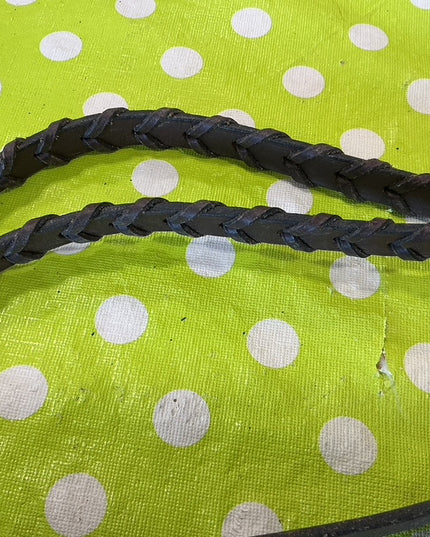 English Braided Reins Brown 