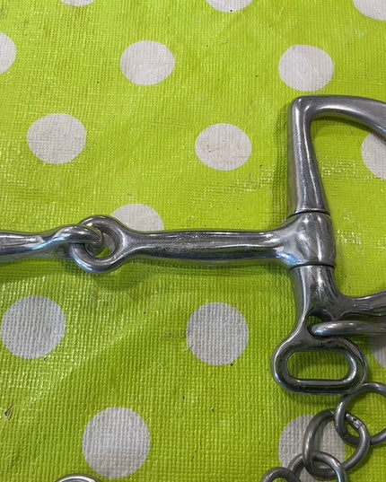 Bit Kimberwick with Chain 5.25"