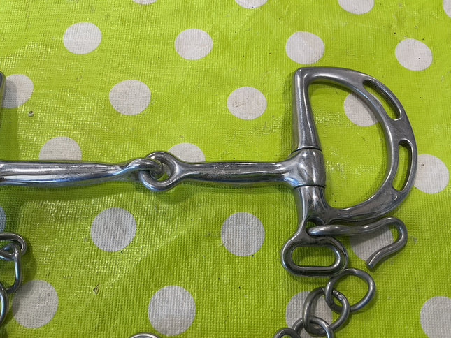 Bit Kimberwick with Chain 5.25"