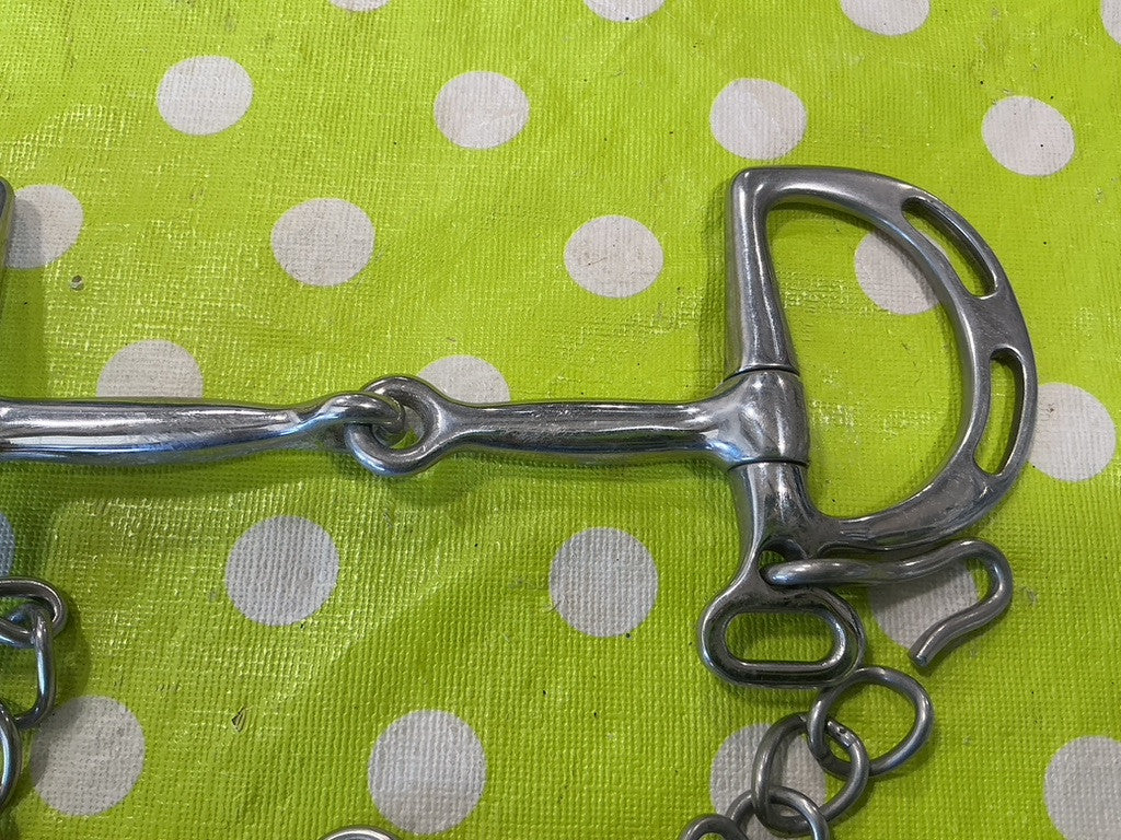 Bit Kimberwick with Chain 5.25"