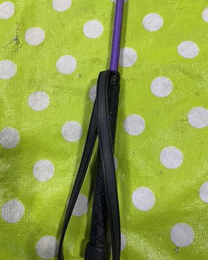 Crop Purple Lether End 