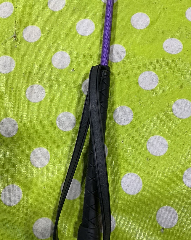 Crop Purple Lether End 