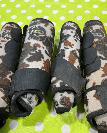 Medicine Boots Cow Print Medium (4) 