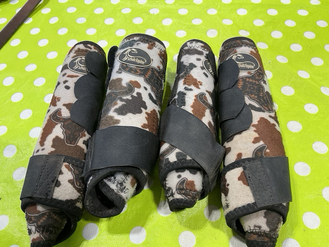 Medicine Boots Cow Print Medium (4) 