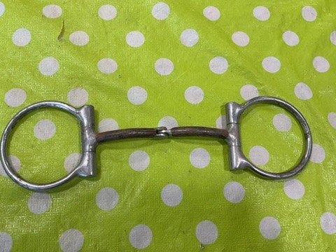 Bit – Eggbutt Snaffle, Copper, 5" | Used, Very Good