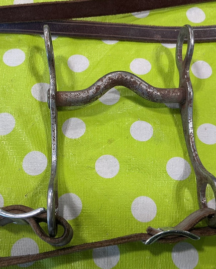 Bit Curb with Reins 4.25" 