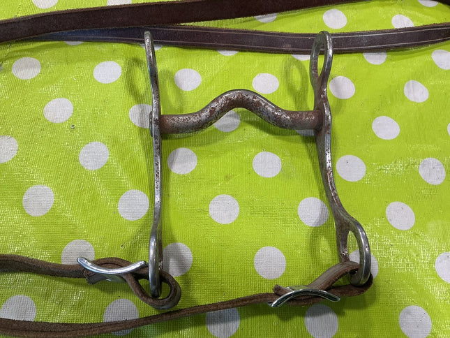 Bit Curb with Reins 4.25" 