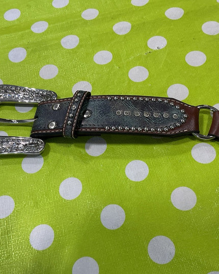 Belt Brown Leather 40" 
