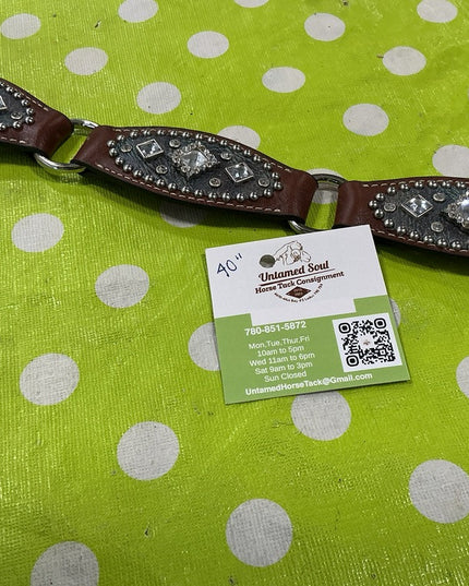 Belt Brown Leather 40" 