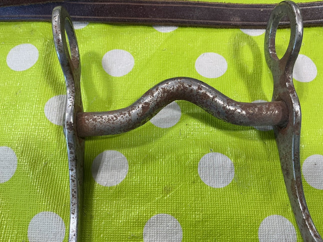 Bit Curb with Reins 4.25" 