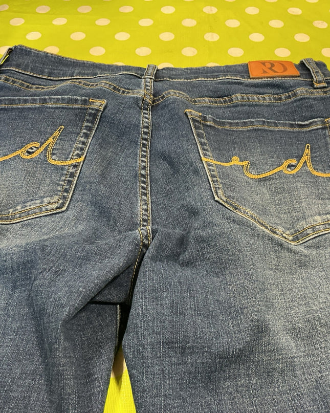 Jeans Ranch Dress'n Size Medium Long/Wide leg