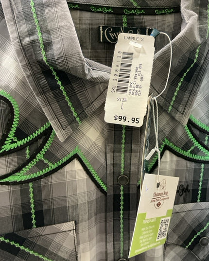 Western Cruel Girl Large Grey/Green 