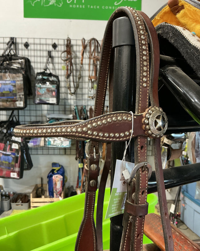 Western Headstall Decorative Star