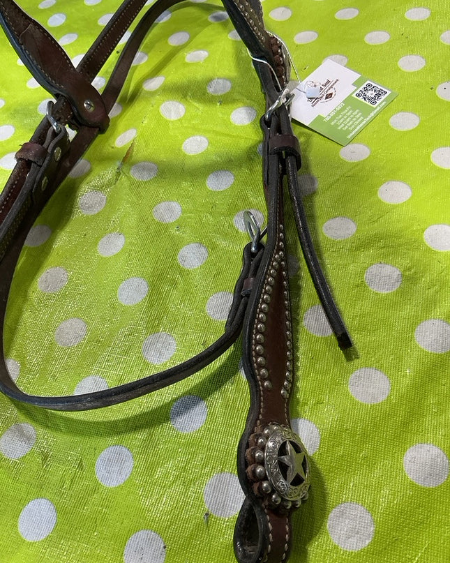 Western Headstall Decorative Star