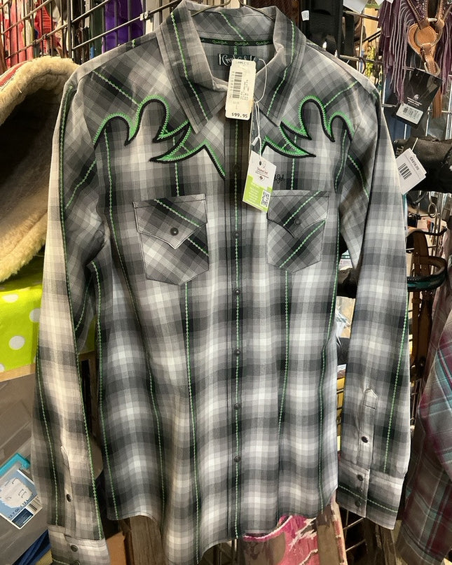 Western Cruel Girl Large Grey/Green 