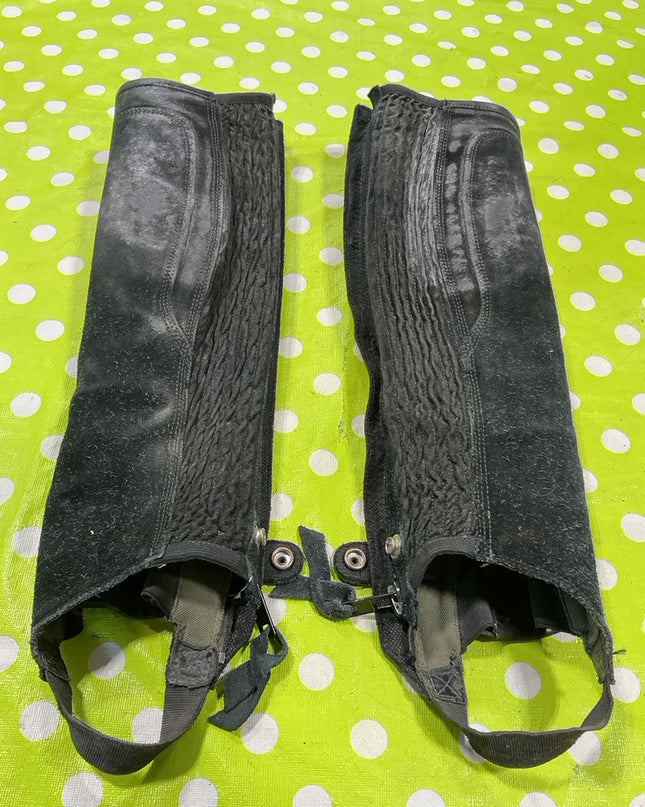 Half Chaps Ariat Black Suede Medium