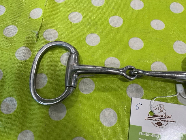 Bit EggButt Snaffle 5"