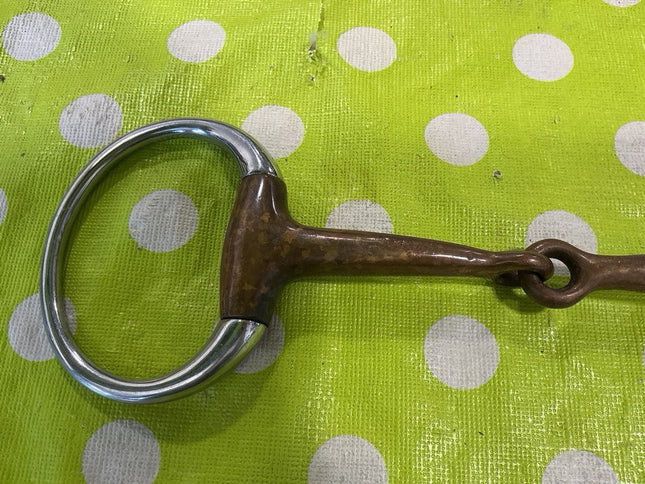 Bit EggButt Snaffle 5" Copper 