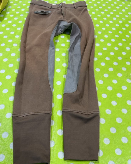 English Breeches 28R Brown