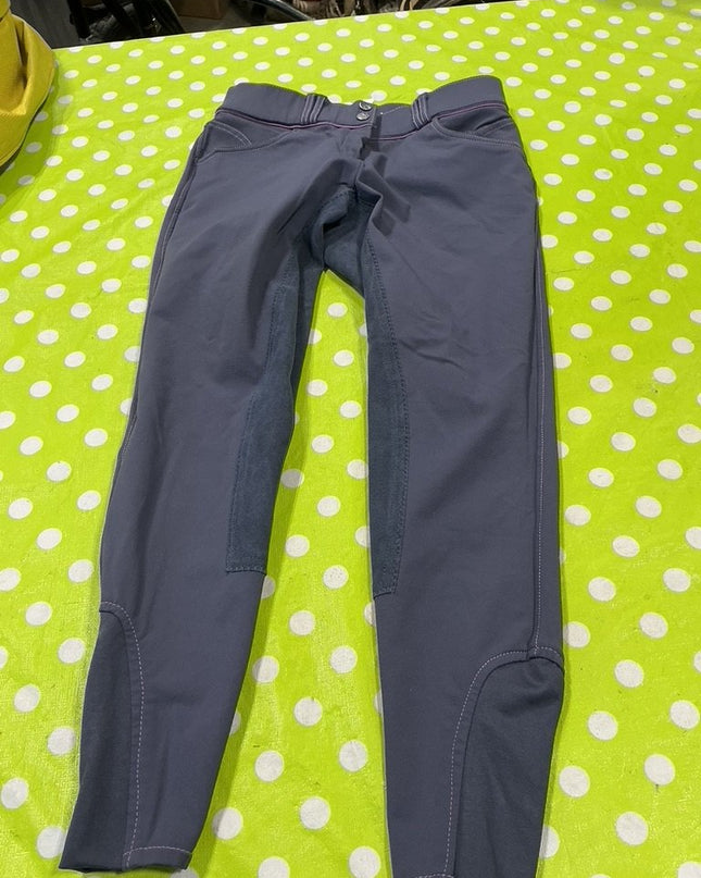 English Breeches 28R Grey