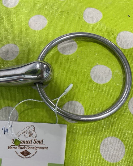 Bit O ring Snaffle 5.25"