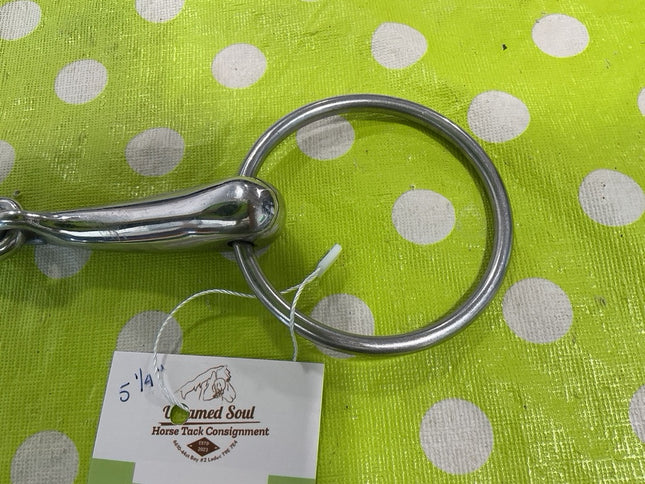 Bit O ring Snaffle 5.25"