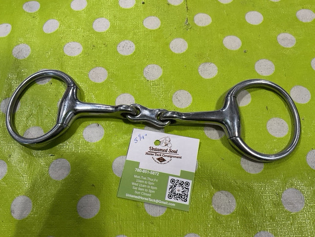 Bit Dog Bone Snaffle 5.25"
