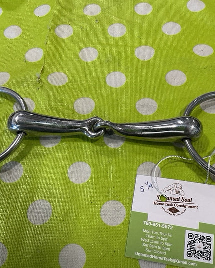 Bit O ring Snaffle 5.25"