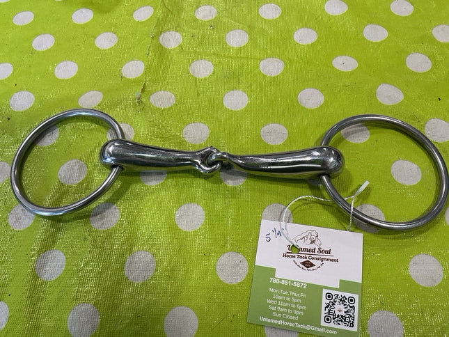 Bit O ring Snaffle 5.25"