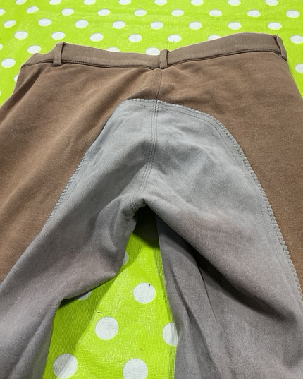 English Breeches 28R Brown