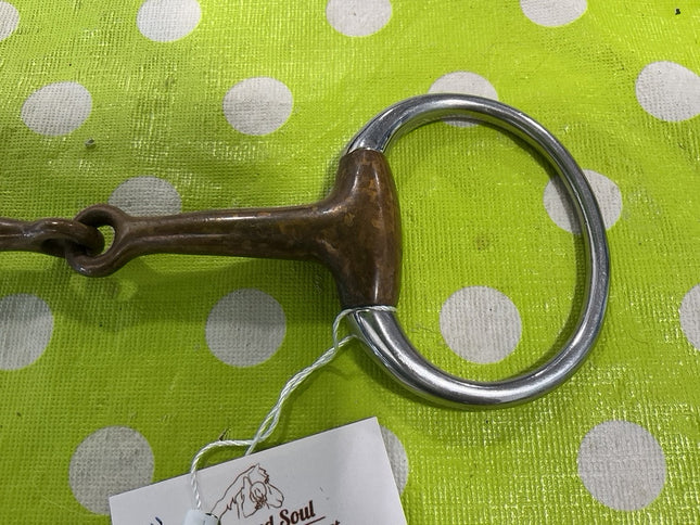 Bit EggButt Snaffle 5" Copper 