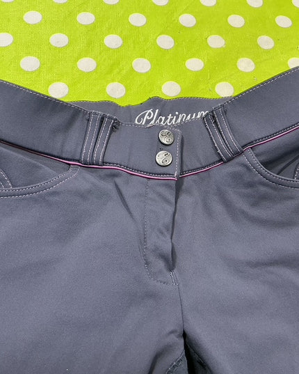 English Breeches 28R Grey