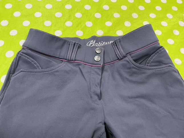English Breeches 28R Grey