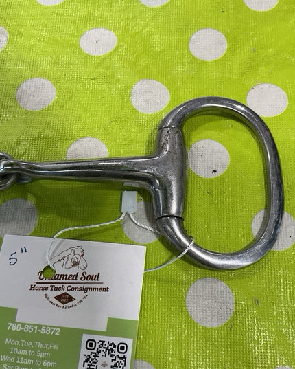 Bit EggButt Snaffle 5"