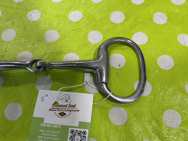 Bit EggButt Snaffle 5"