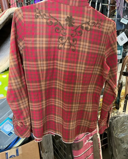 Western Shirt Roper Medium Red / Brown