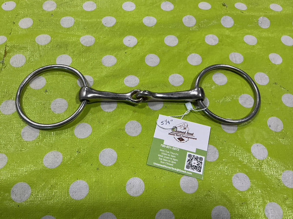 Bit – O-Ring Snaffle, 5.25" | Used, Good