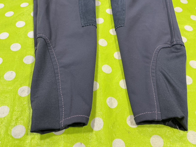 English Breeches 28R Grey