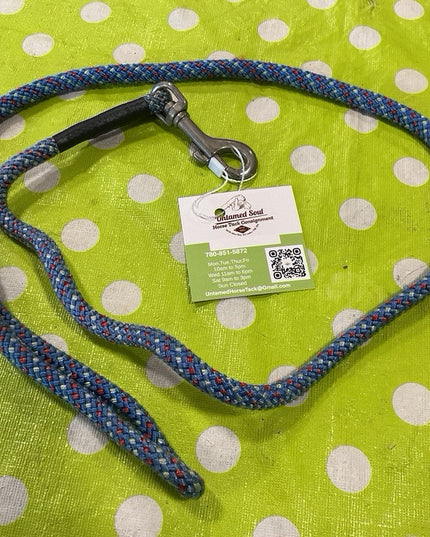 Dog Leash Blue/Red/White