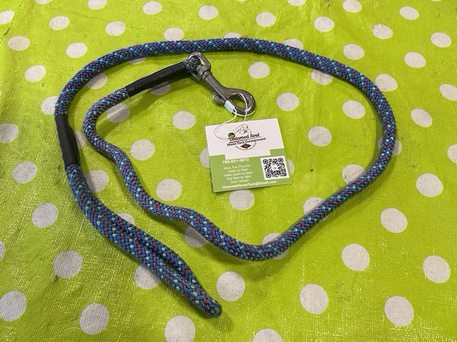 Dog Leash Blue/Red/White