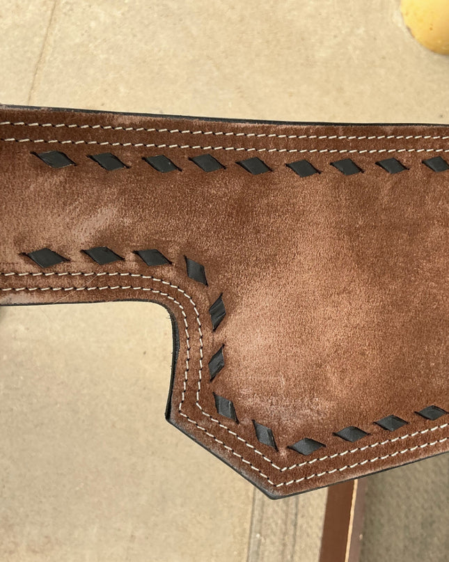 Western Barrel Saddle Double T S13" G7.5"