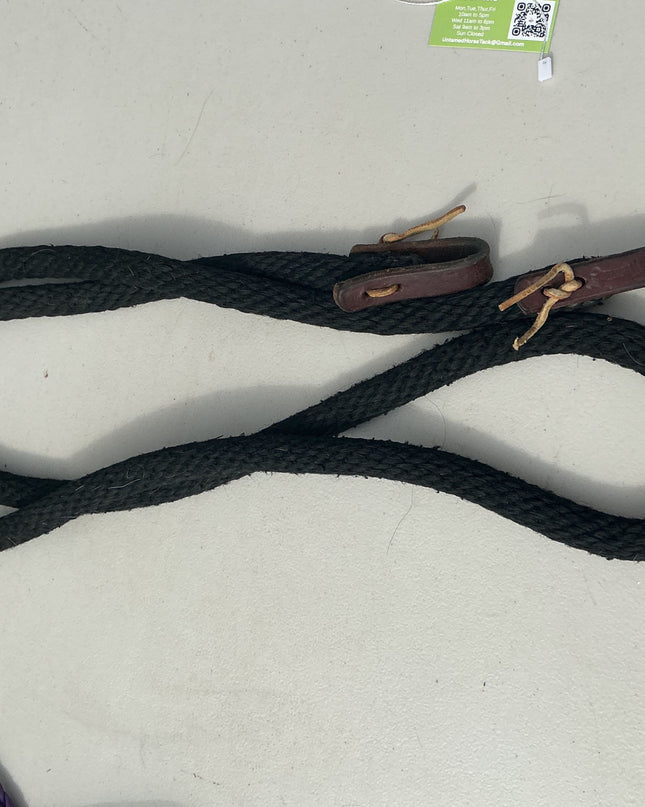 Rope Reins Black 